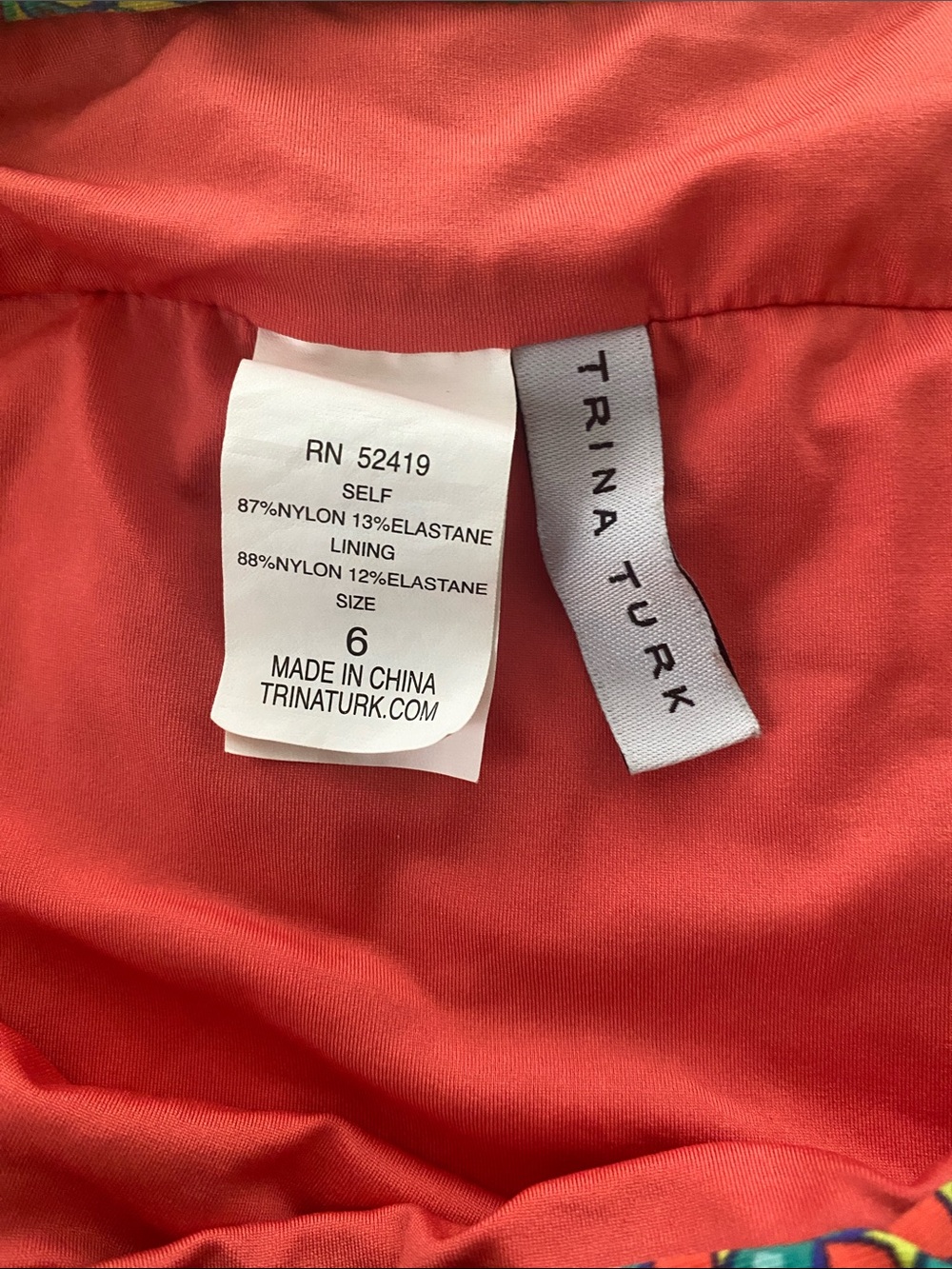 Trina Turk Multicolor Floral Tankini Bikini Set - Picture 8 of 9